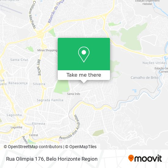 Rua Olímpia 176 map