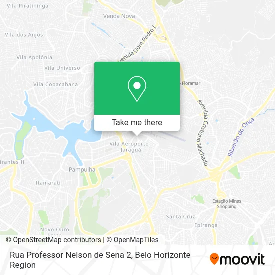 Rua Professor Nelson de Sena 2 map