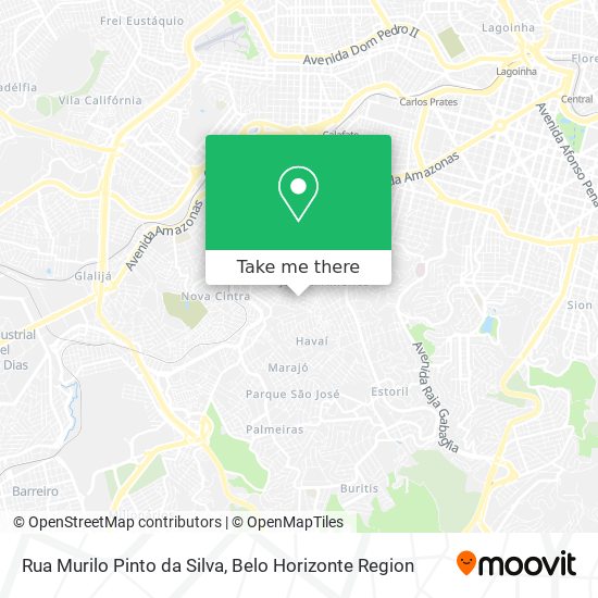 Mapa Rua Murilo Pinto da Silva