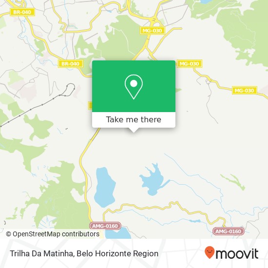 Trilha Da Matinha map