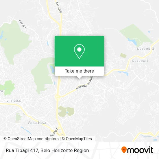 Rua Tibagi 417 map