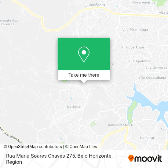 Rua Maria Soares Chaves 275 map