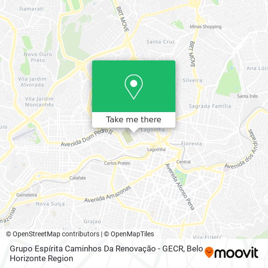 Grupo Espírita Caminhos Da Renovação - GECR map