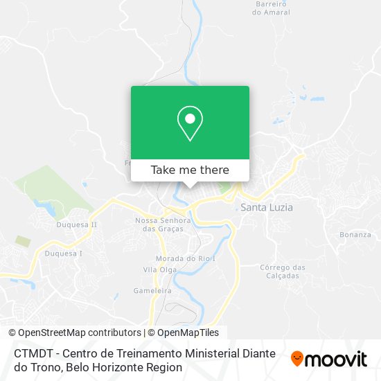 CTMDT - Centro de Treinamento Ministerial Diante do Trono map