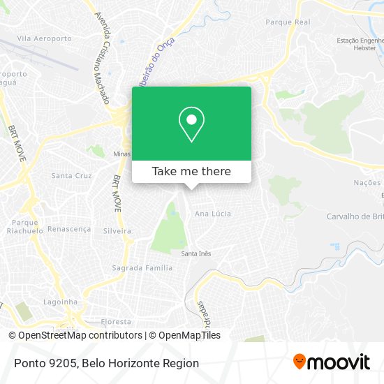 Ponto 9205 map