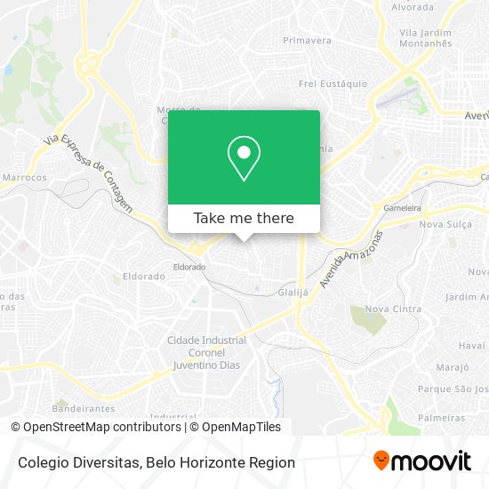 Colegio Diversitas map