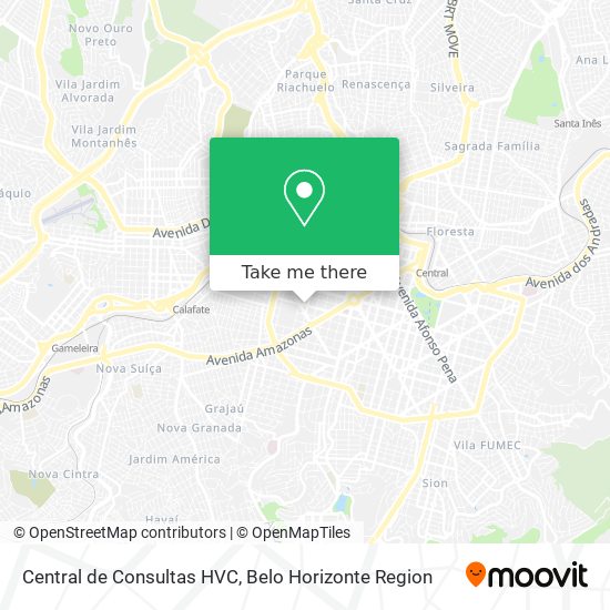 Central de Consultas HVC map