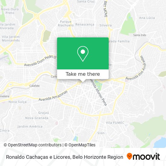 Ronaldo Cachaças e Licores map