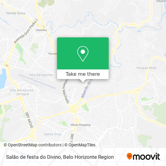 Salão de festa do Divino map