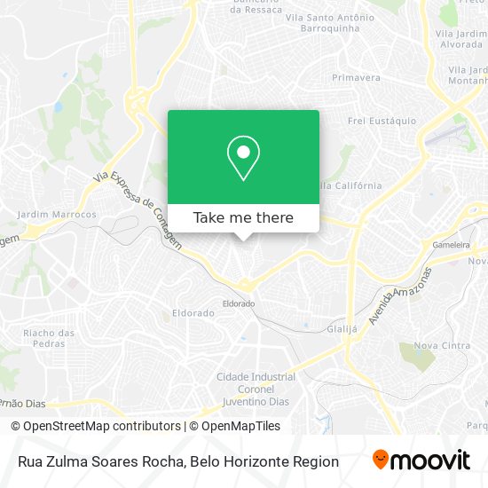 Rua Zulma Soares Rocha map
