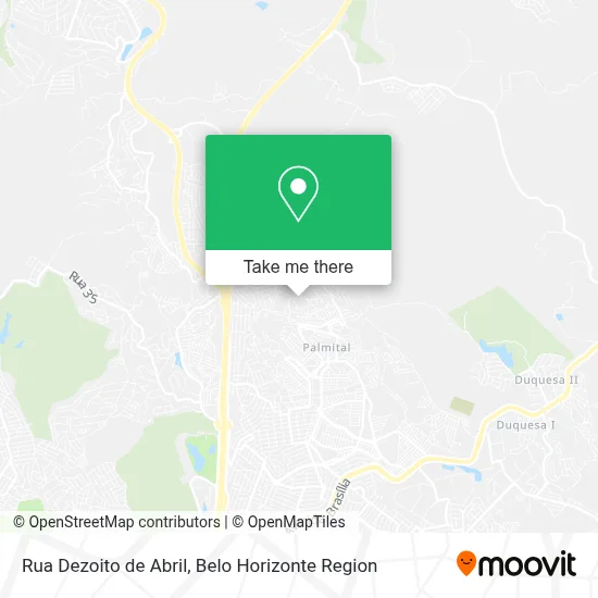 Rua Dezoito de Abril map
