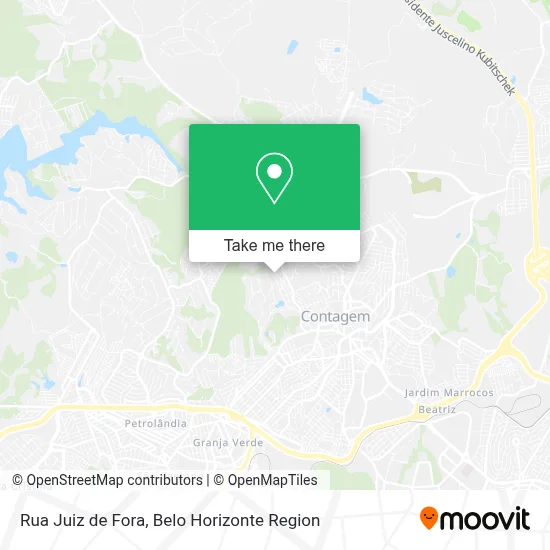 Rua Juiz de Fora map