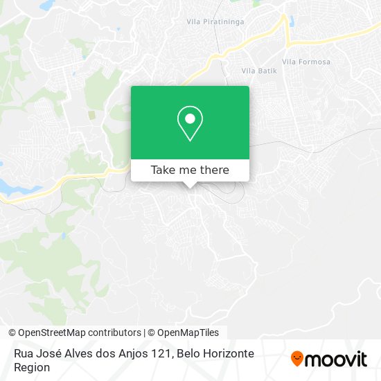 Rua José Alves dos Anjos 121 map