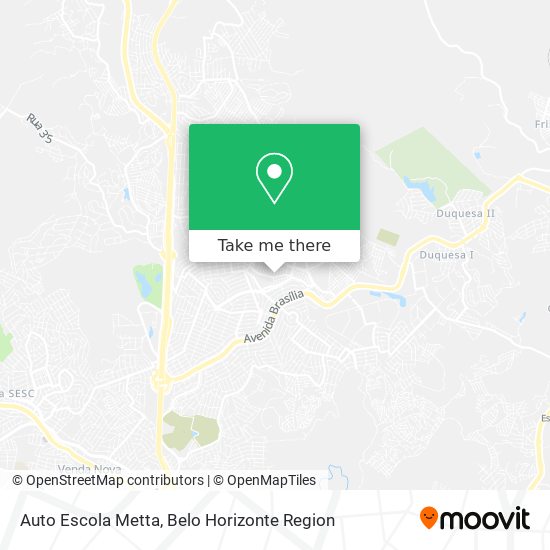 Auto Escola Metta map