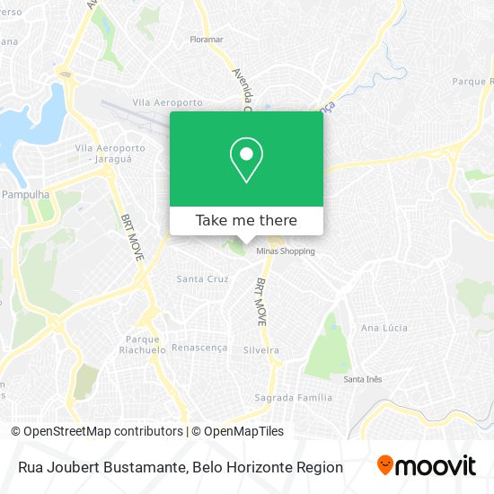 Rua Joubert Bustamante map
