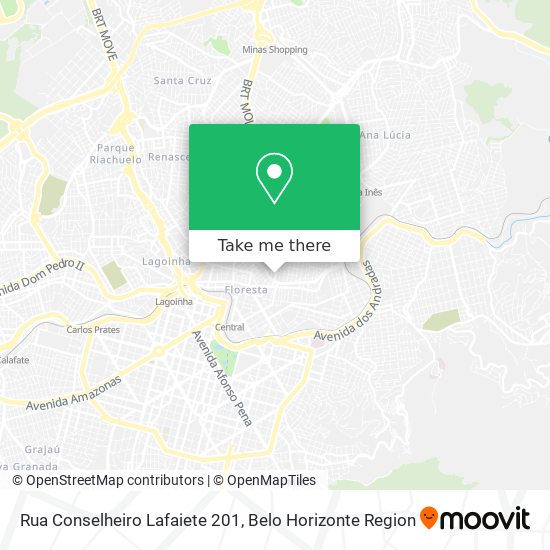 Rua Conselheiro Lafaiete 201 map