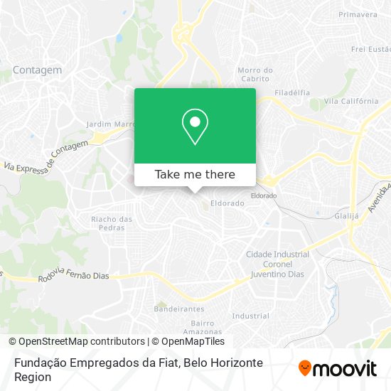 Fundação Empregados da Fiat map