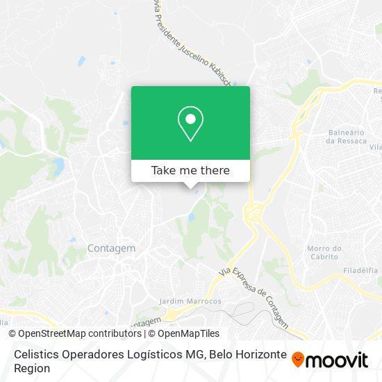 Celistics Operadores Logísticos MG map