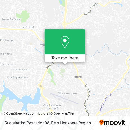 Rua Martim-Pescador 98 map