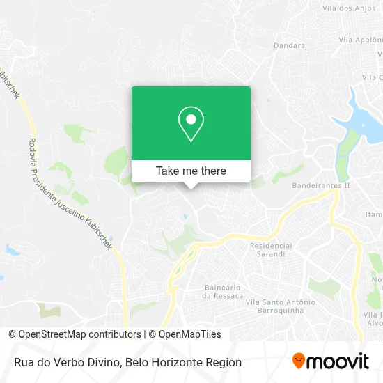 Rua do Verbo Divino map