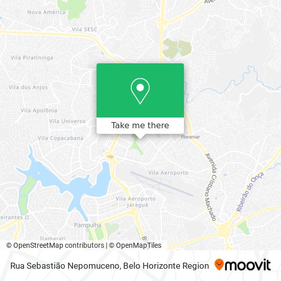 Rua Sebastião Nepomuceno map