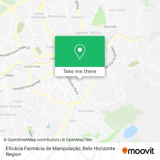 Eficácia Farmácia de Manipulação map