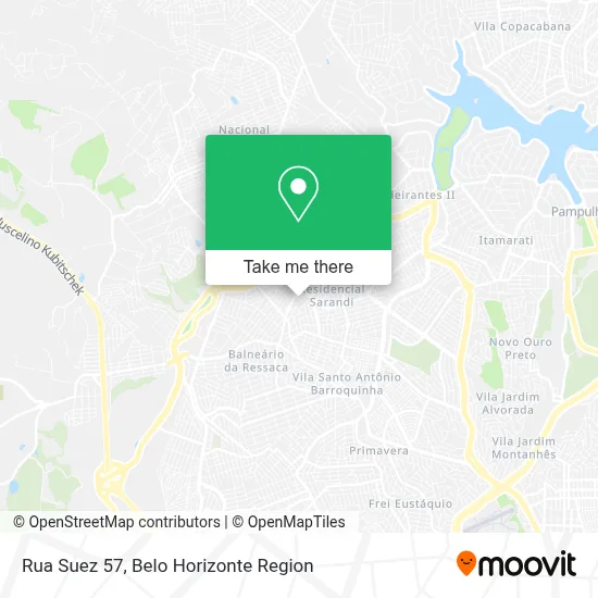 Rua Suez 57 map