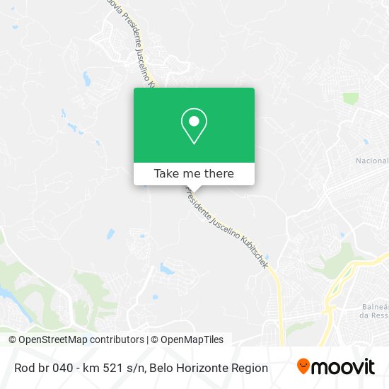 Rod br 040 - km 521 s/n map