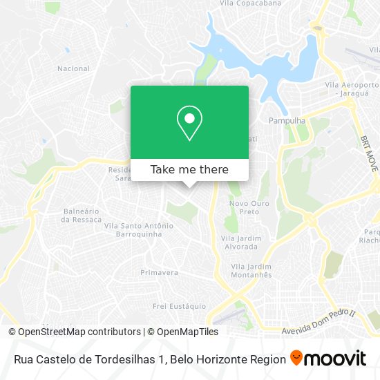 Rua Castelo de Tordesilhas 1 map