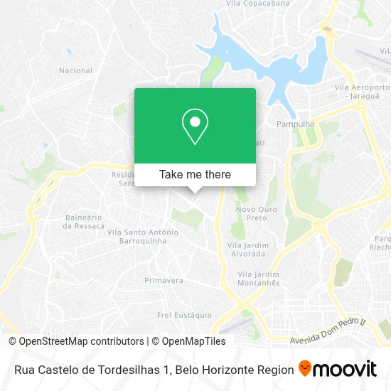 Rua Castelo de Tordesilhas 1 map