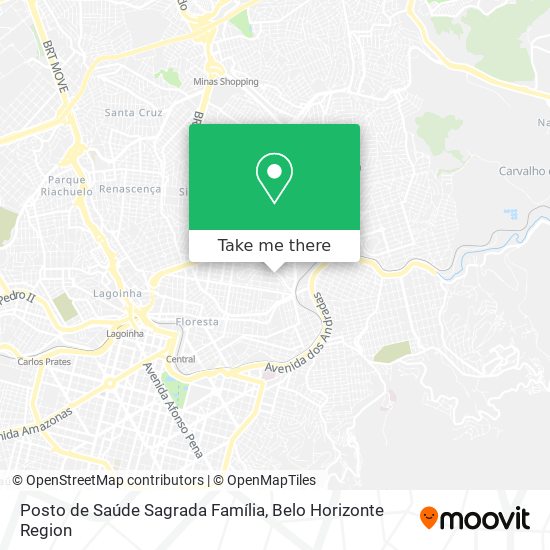 Posto de Saúde Sagrada Família map