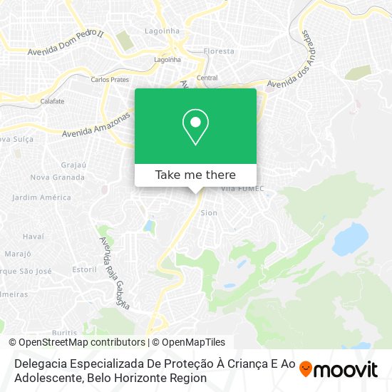 Delegacia Especializada De Proteção À Criança E Ao Adolescente map