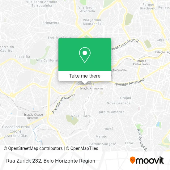 Rua Zurick 232 map