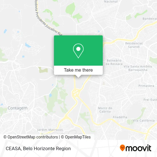 CEASA map