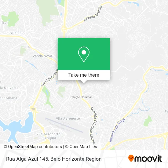 Rua Alga Azul 145 map