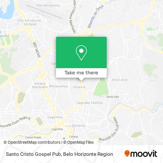 Santo Cristo Gospel Pub map