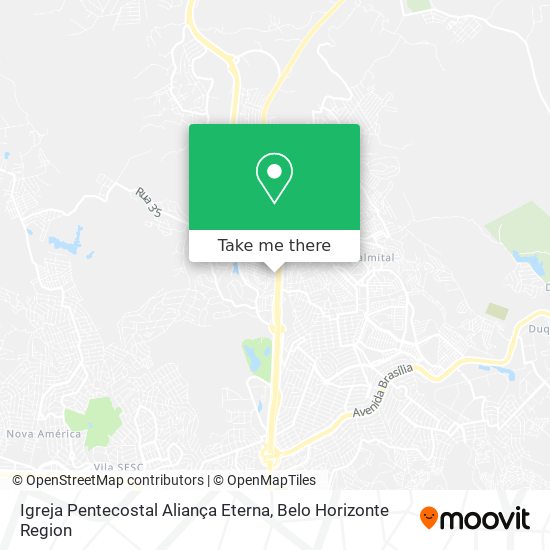 Igreja Pentecostal Aliança Eterna map