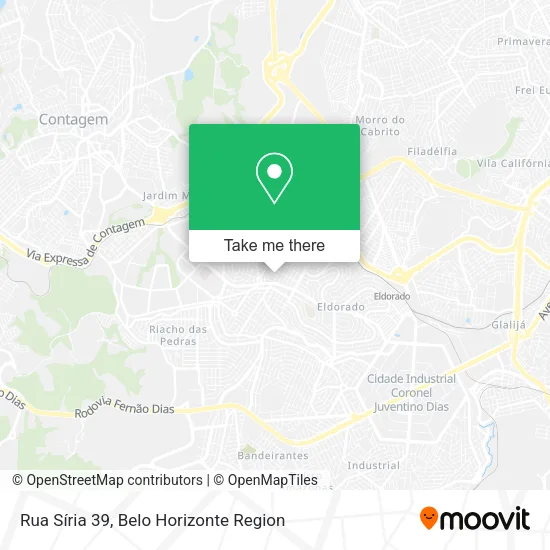 Rua Síria 39 map