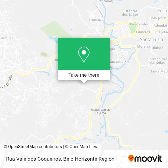 Rua Vale dos Coqueiros map