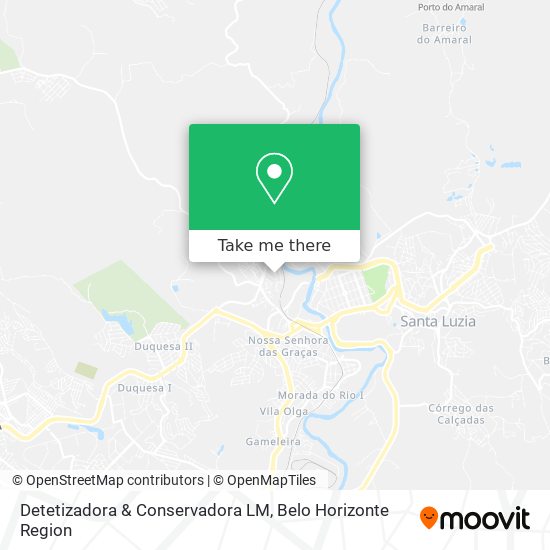 Detetizadora & Conservadora LM map