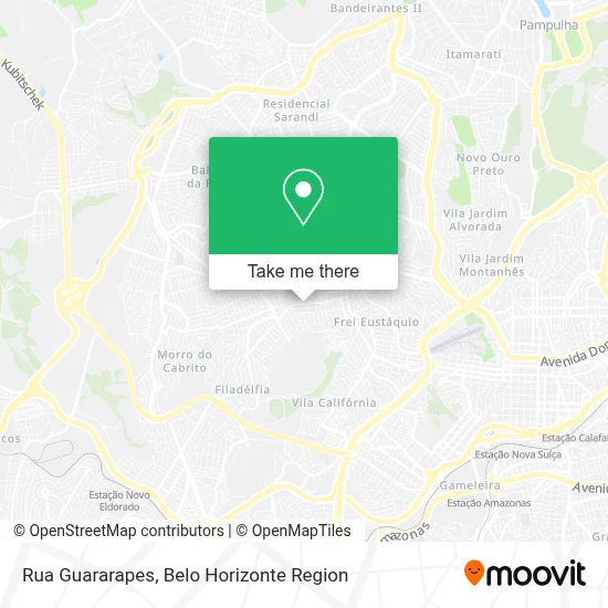 Rua Guararapes map
