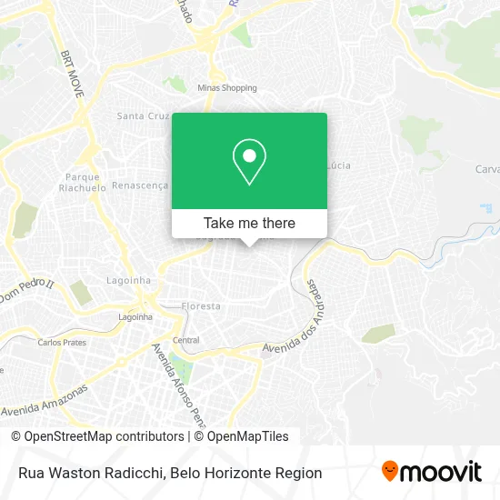 Rua Waston Radicchi map