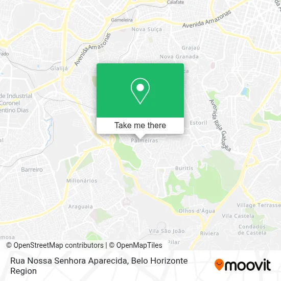 Rua Nossa Senhora Aparecida map