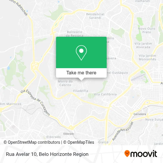 Rua Avelar 10 map