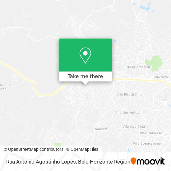 Rua Antônio Agostinho Lopes map