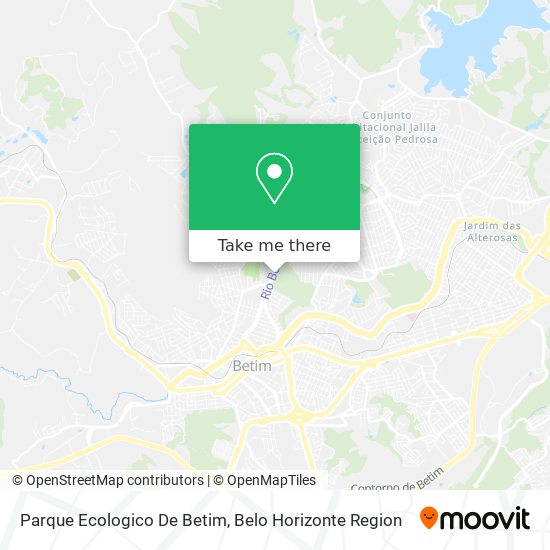 Parque Ecologico De Betim map