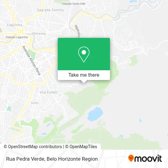 Rua Pedra Verde map