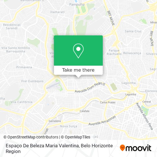 Espaço De Beleza Maria Valentina map