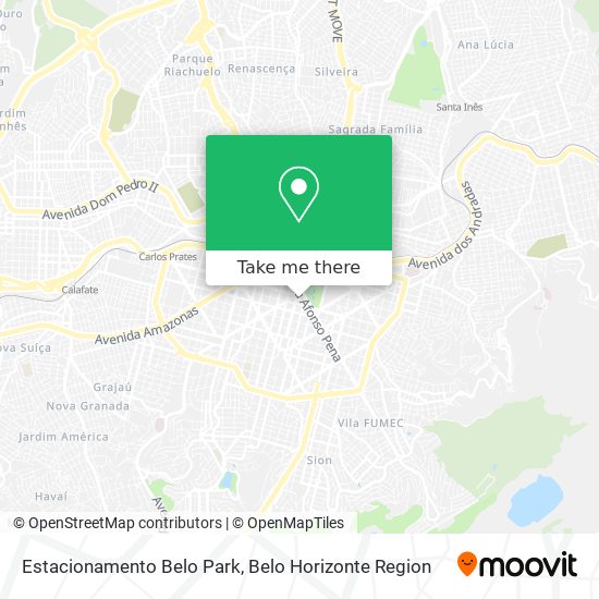 Estacionamento Belo Park map