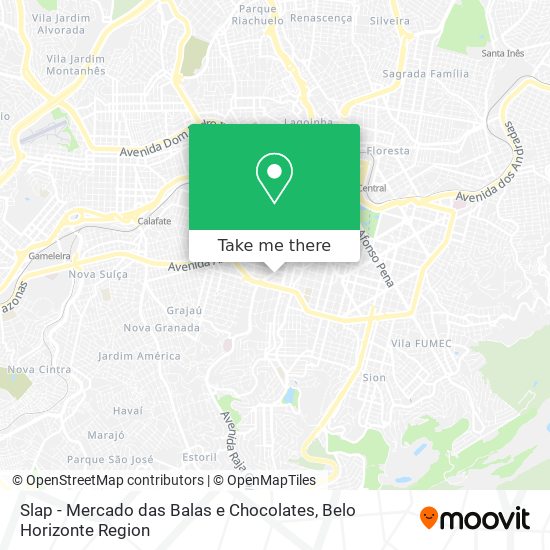 Slap - Mercado das Balas e Chocolates map